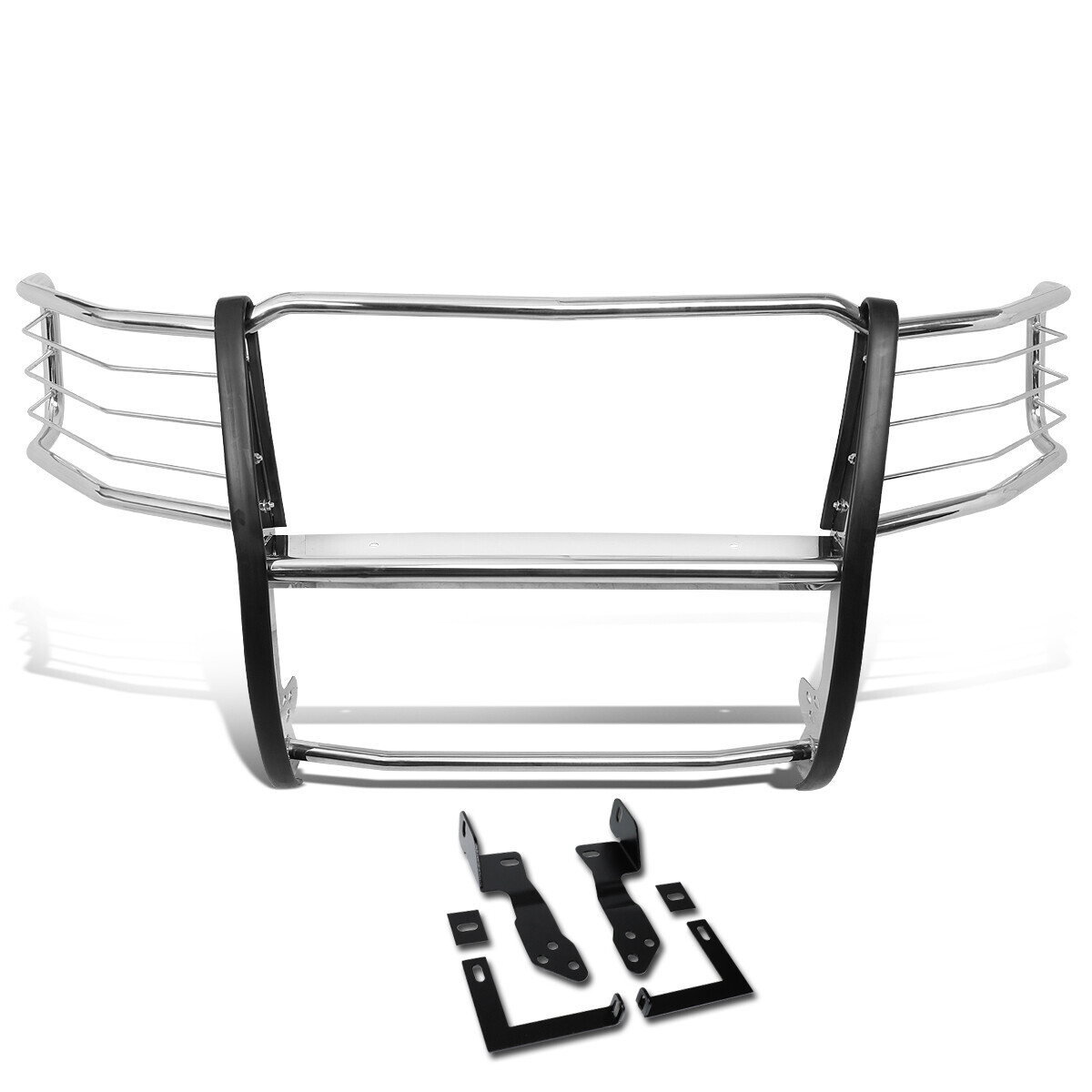 Fit 1114 Silverado 2500HD/3500HD Stainless Steel Front Bumper Grill
