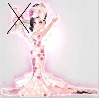 GODDESS OF TRIUMPH SET WITHOUT PARASOL- Royale High virtual item