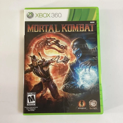 Mortal Kombat (Microsoft Xbox 360, 2011) Complete In Box Tested