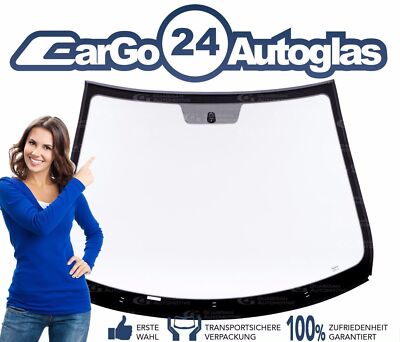Frontscheibe für Peugeot 207 CC Cabrio Windschutzscheibe Grün mit Rahmen Bj 07