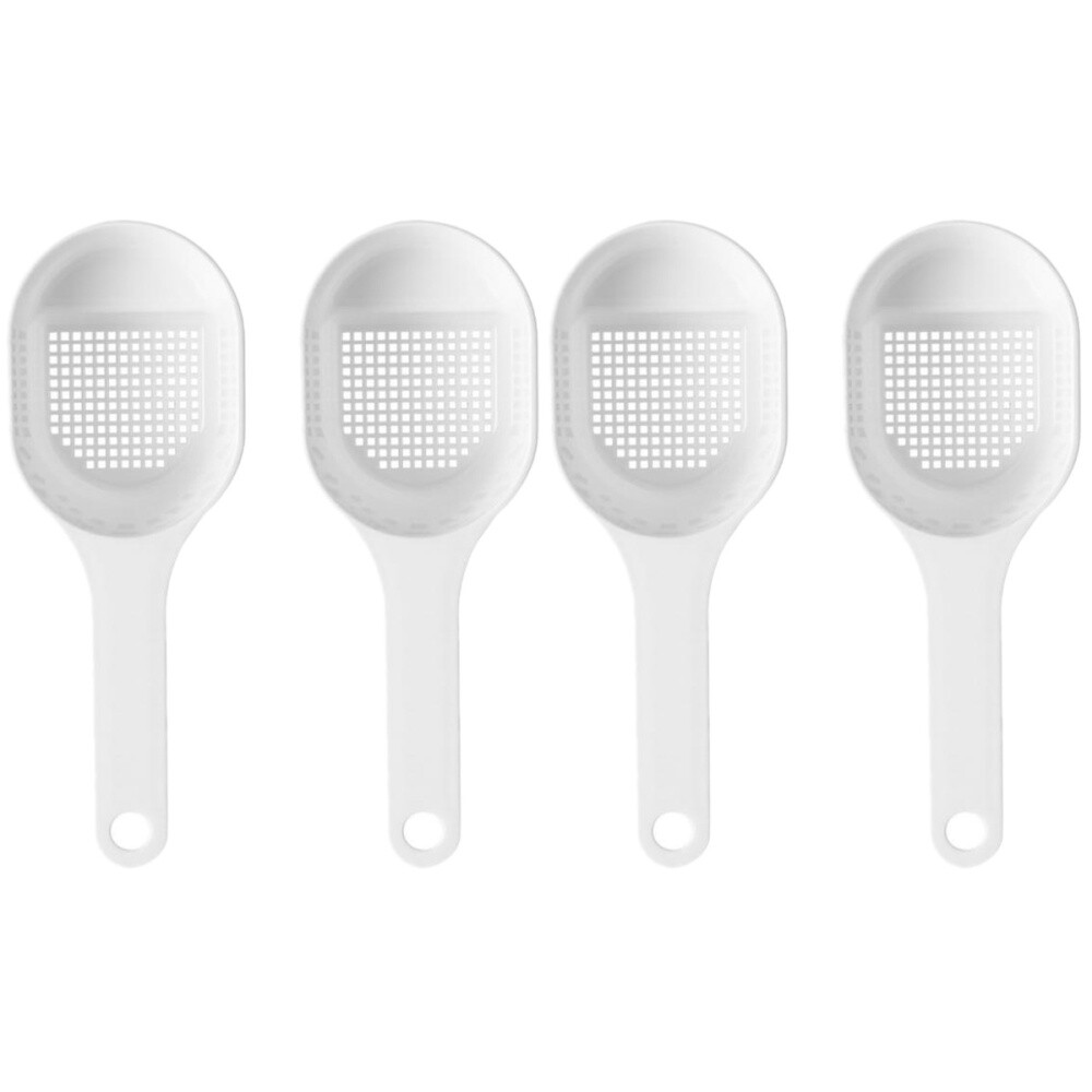 2 Pcs Metal Colander Household Flour Spoons Sugar Sieve Dusting eBay