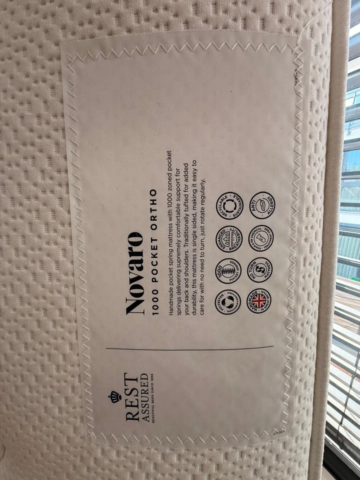 Rest Assured Novaro 1000 Pocket Ortho Mattress - Bild 4 von 4