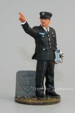 BOM071 Firefighter, Bohemia New York 2003 Del Prado Metal Miniature Firefighter