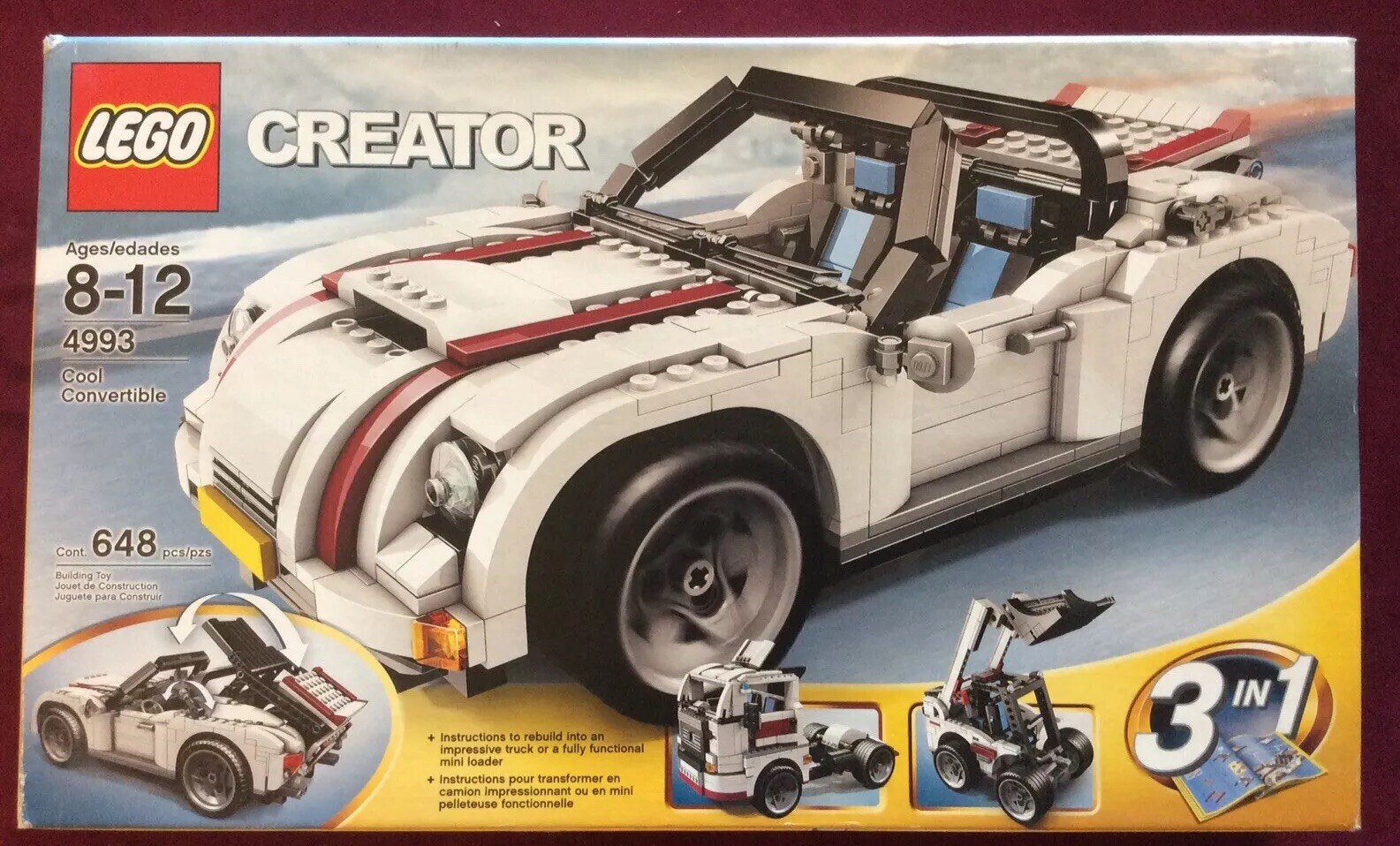 lego convertible car