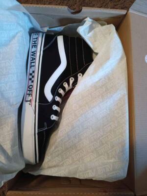 New Men's Vans Filmore Hi Sidewall OTW Sidewall black Shoes size 10.5
