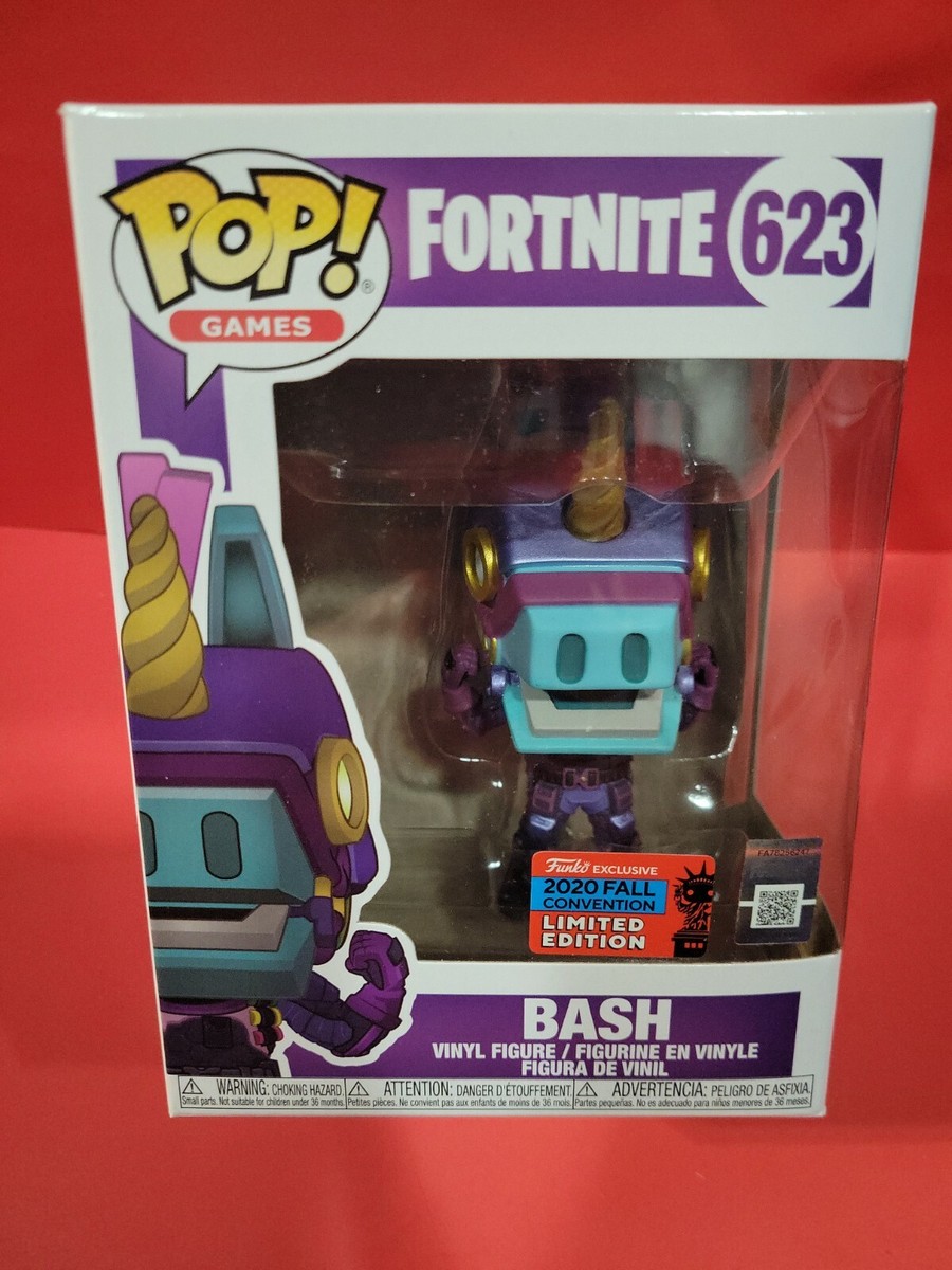 NEW Funko POP! Games: Fortnite BASH #623 2020 Fall Convention | eBay