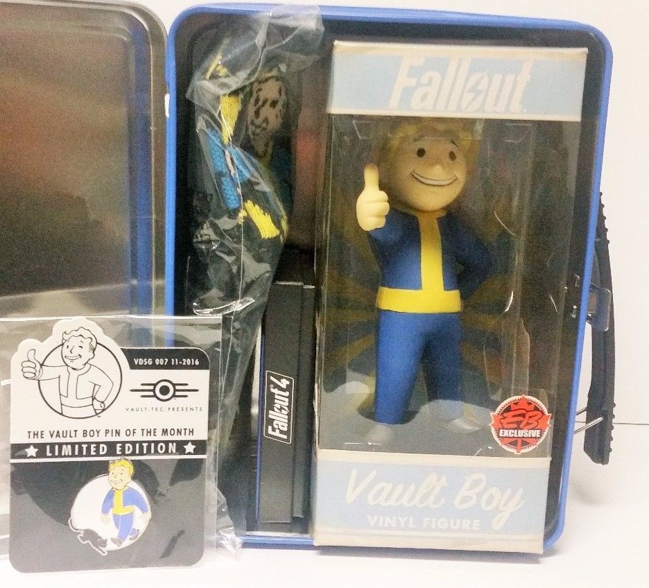 Fallout Vault Boy Lunch Box Bundle - Fallout Keychain Fallout