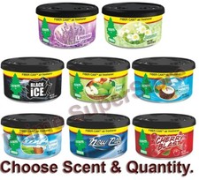 Little Trees Air Freshener Fiber Small Cans Pack of 1-2-3, 4 Car /Office /Home