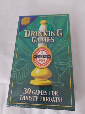 Trinkspiele: 30 Spiele für durstige Kehlen (Cheatwell Spiele) - Neu & Versiegelt