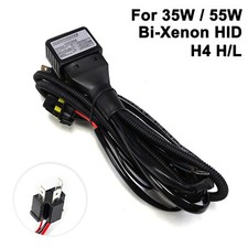 G4 Automotive H4 9003 Bi-xenon Hilo Hid Relay Harness 35w55w Wire Adapter Kit