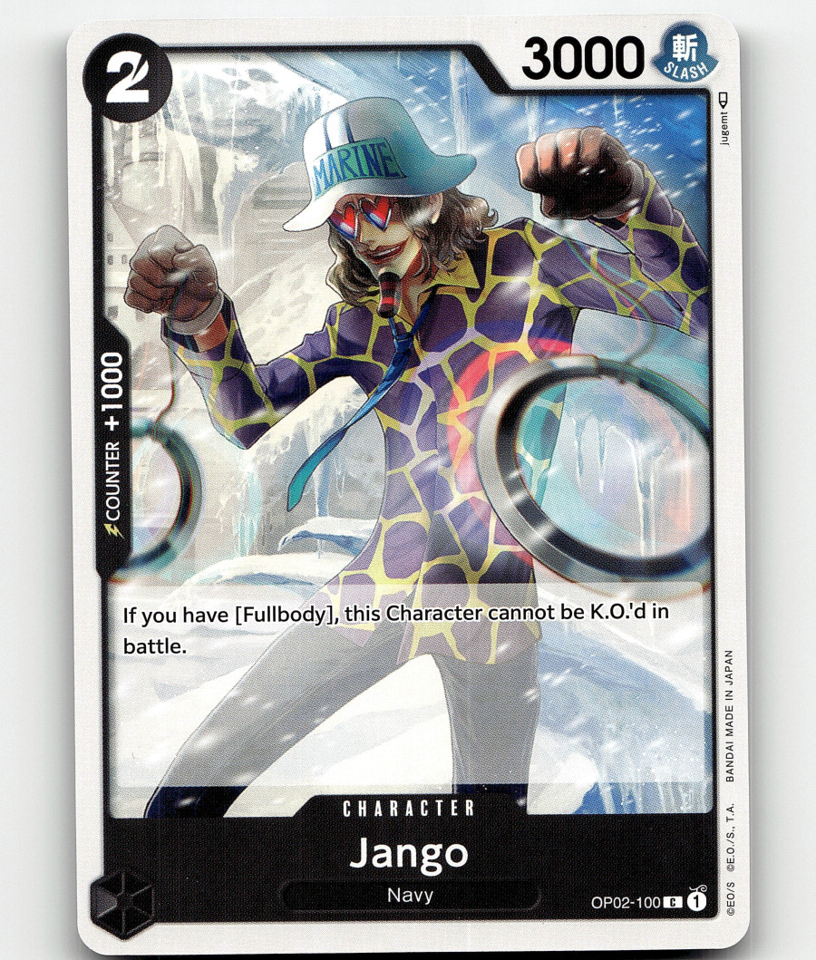 One Piece Card Game Jango Paramount War OP02-100