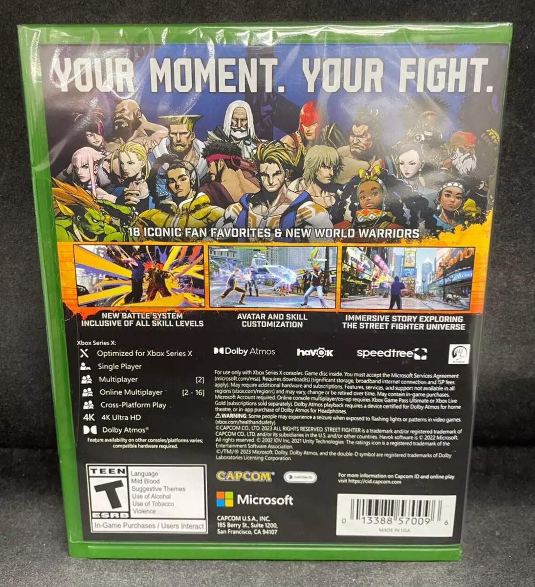 Street Fighter 6 (Microsoft Xbox Series X, 2023) (207-42-1855) for sale  online