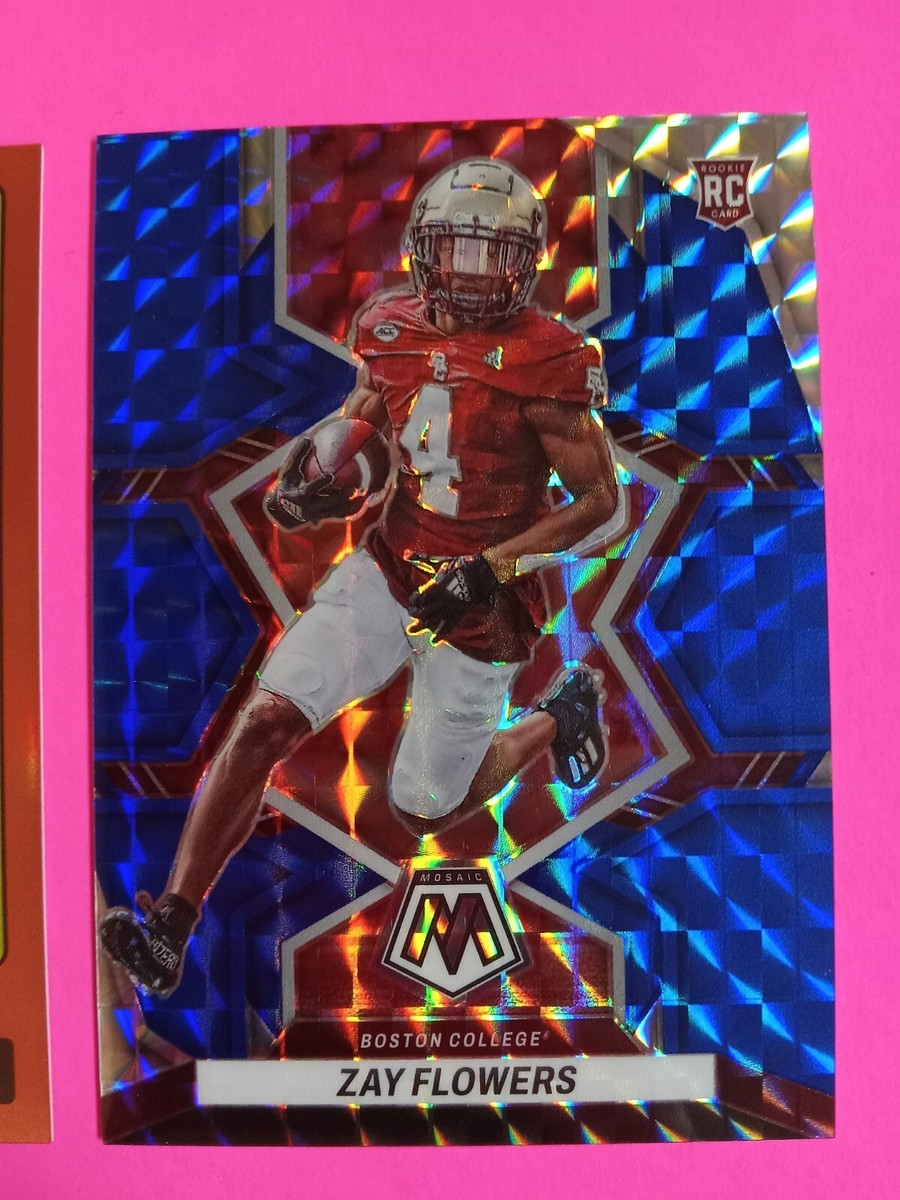 2023 Mosaic Zay Flowers RC Blue/75+Legacy Orange/149 | eBay