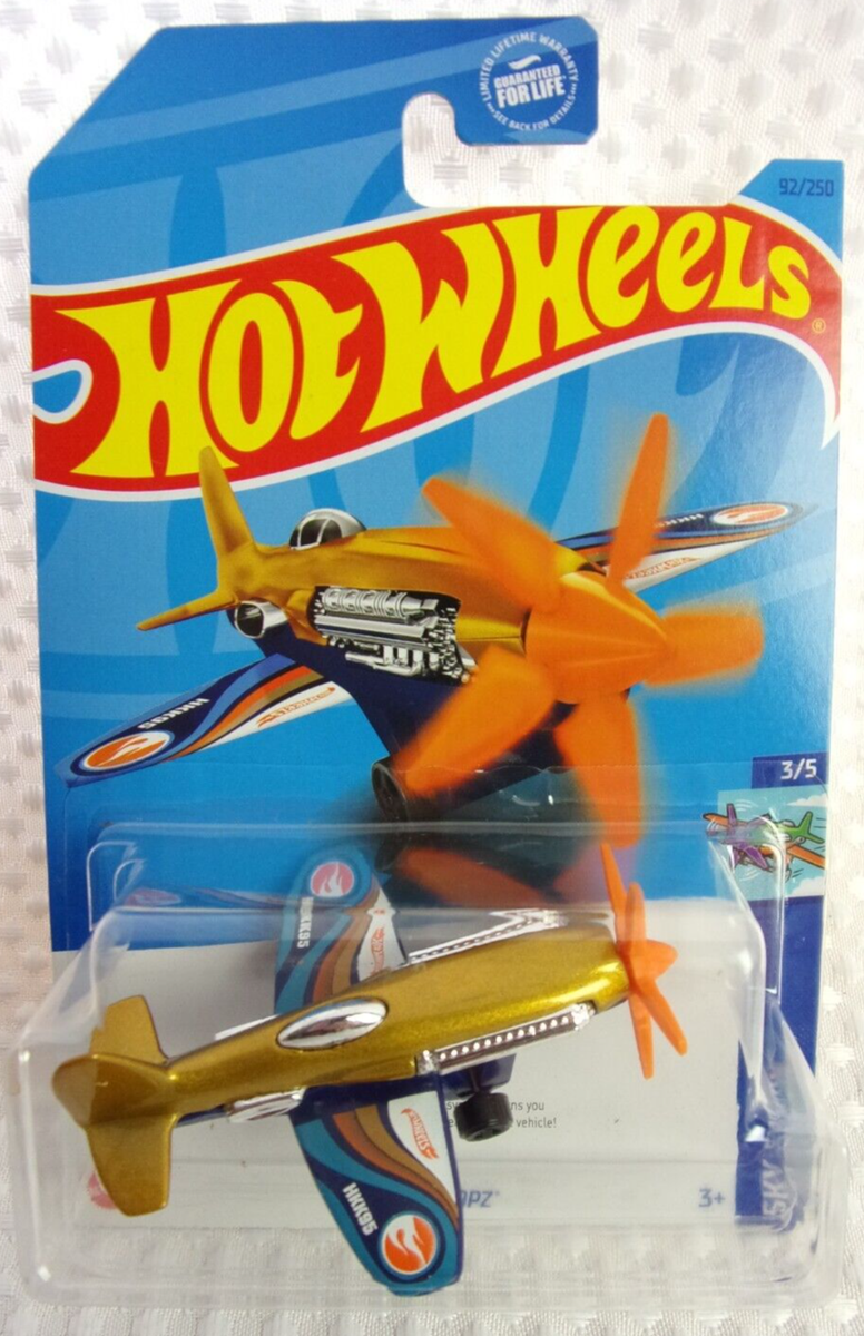 Hot Wheels Treasure Hunt #92 Sky Show 3/5 MAD PROPZ HKK95 Gold