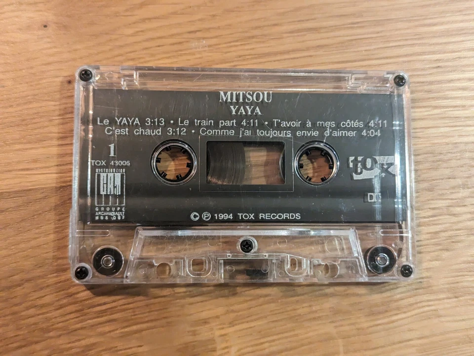 Mitsou - Yaya (1994, Cassette) vintage Canadian French music europop chanson - Image 4 of 4