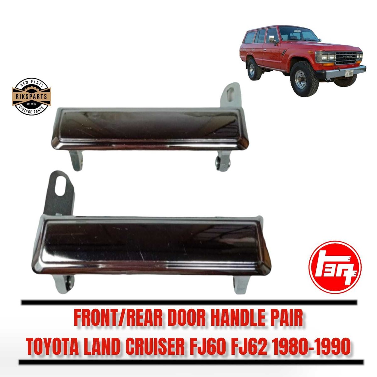 Toyota Land Cruiser Fj60, Fj62 1980-1990 Front/Rear Door Handle