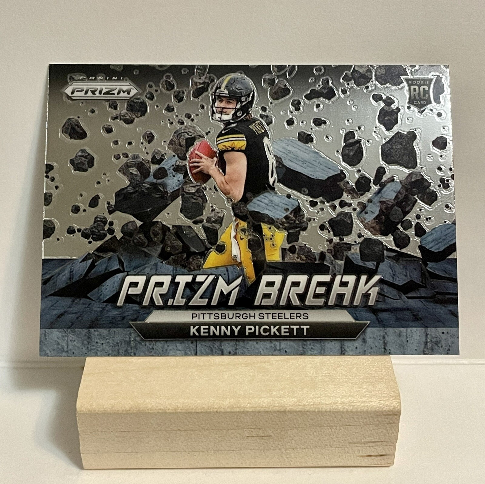 2022 Panini Prizm Kenny Pickett Prizm Break Insert RC PB5 Rookie