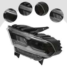 Left Headlight LED Lamp Assembly For 2021 2022 2023 Dodge Durango New