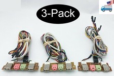 3-PACK 20" Front Panel I/O 2x USB, Mic,Audio Jack Ports/Cables to PC Motherboard