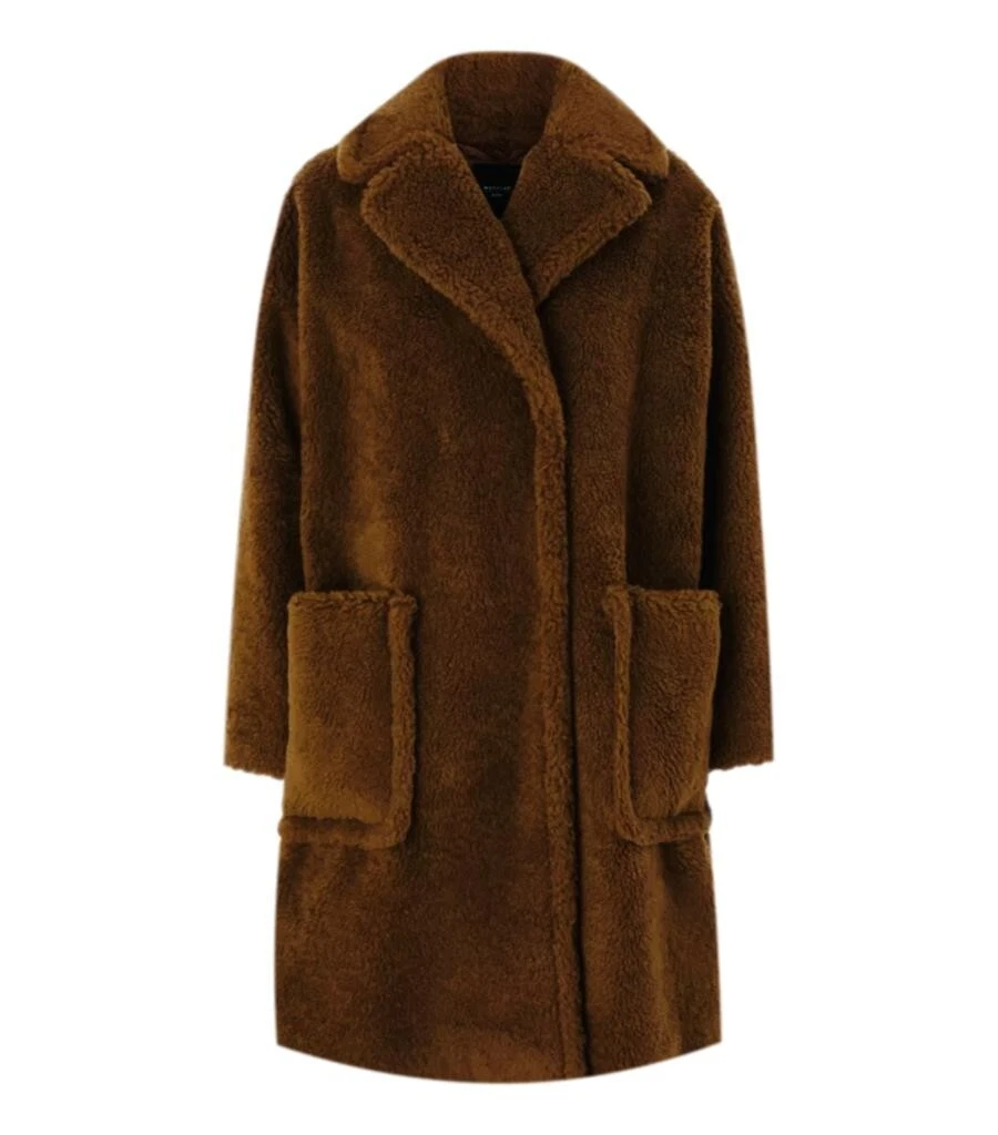 Max mara top faux fur