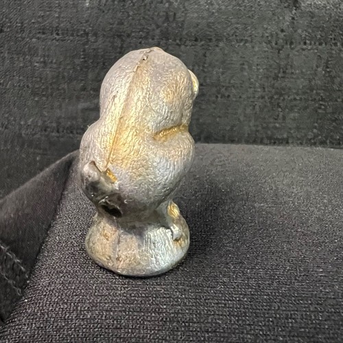 Antique 1930's 4th of July Snake Pooping CAST METAL NAUGHTY DOG Figurine Mini - Picture 3 of 11