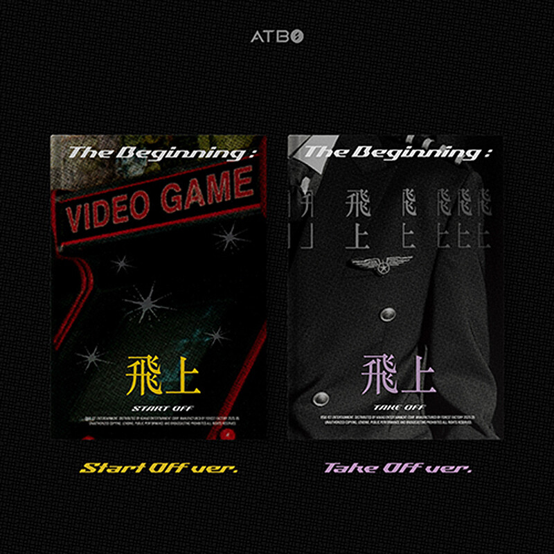 ATBO [THE BEGINNING:飛上] Album 2 Ver SET/2CD+2 Book+4 Card+etc+2