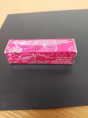 New Full Size Mary Kay Signature Luscious Color Lipstick Ruby Sky New in Box  