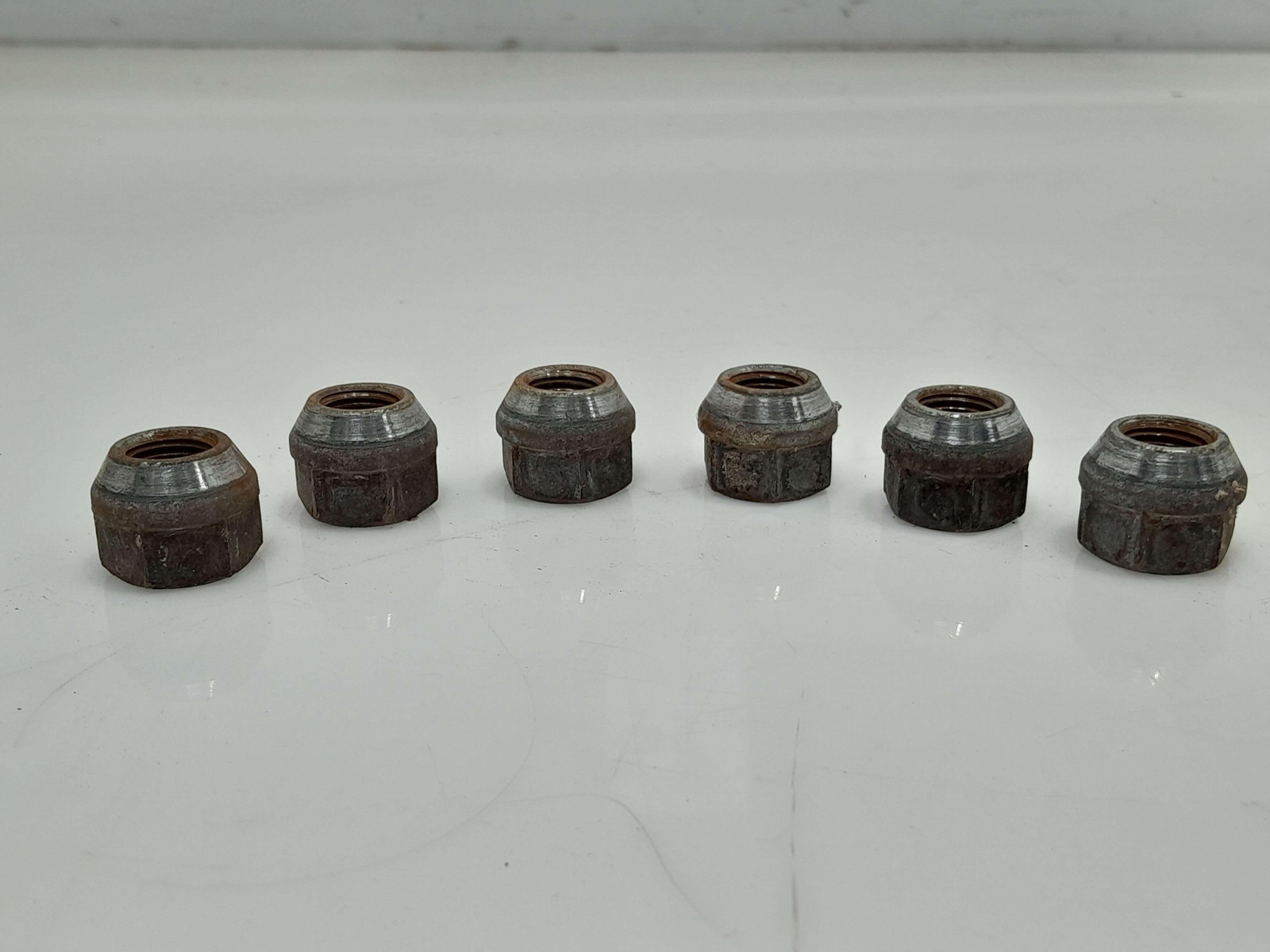 6 OEM FACTORY Lug Nuts Sierra Silverado 14x1.5 Tahoe Escalade OEM ...