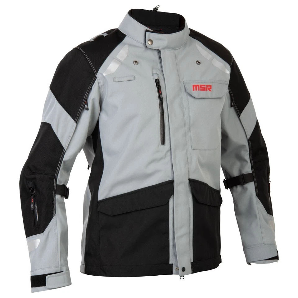 MSR Voyager Adventure Motorcycle Jacket X-Large Grey Foto 3 de 4