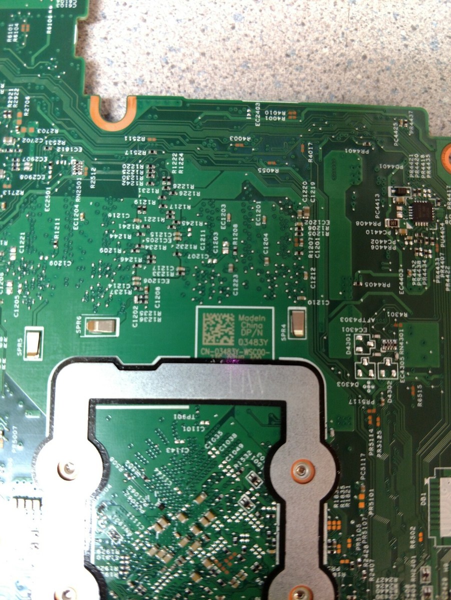 Dell Inspiron 11 3162/3164 MotherBoard + Heatsink 2YV73 3483Y