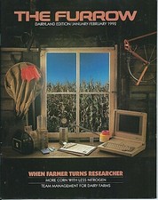 '92 Jan-Feb John Deere FURROW magazine 4255 Tractor Baler Mower Planter Spreader