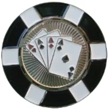 4 Aces Poker Chip Ball Marker