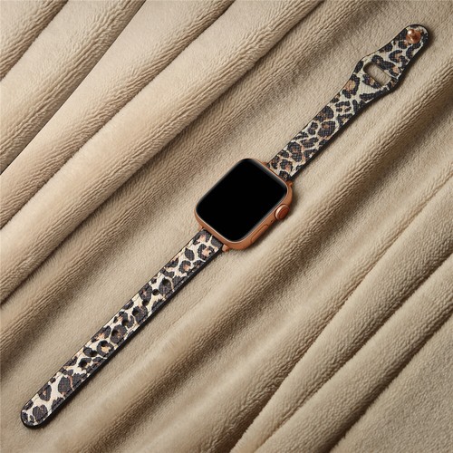 Cinturino iWatch sottile vera pelle per iWatch serie 10 9 8 7 6 5 4 SE Ultra - Foto 6 di 21