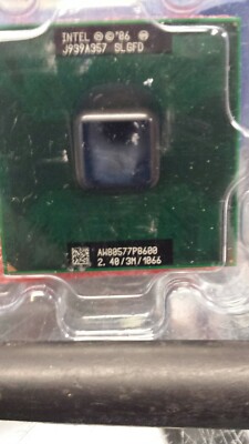 USED Intel Core 2 Duo P8600 CPU Processor 2.4GHz SLGFD TESTED AND WORKING