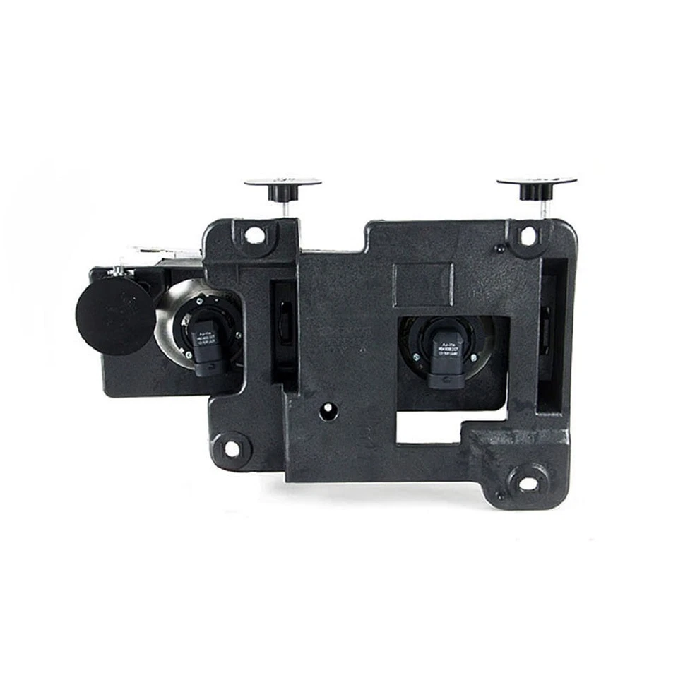 Juego de faros de cristal de lente transparente cromados con bombilla para Chevrolet C/K1500 1988-1998 Foto 2 de 3