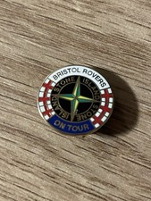 Bristol Rovers On Tour Enamel Football Pin Badge Excellent Condition