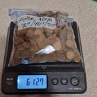 1930-1958 Lincoln Wheat Cent Penny 1000ct Bulk Lot P & D Mint Marks 20 Rolls
