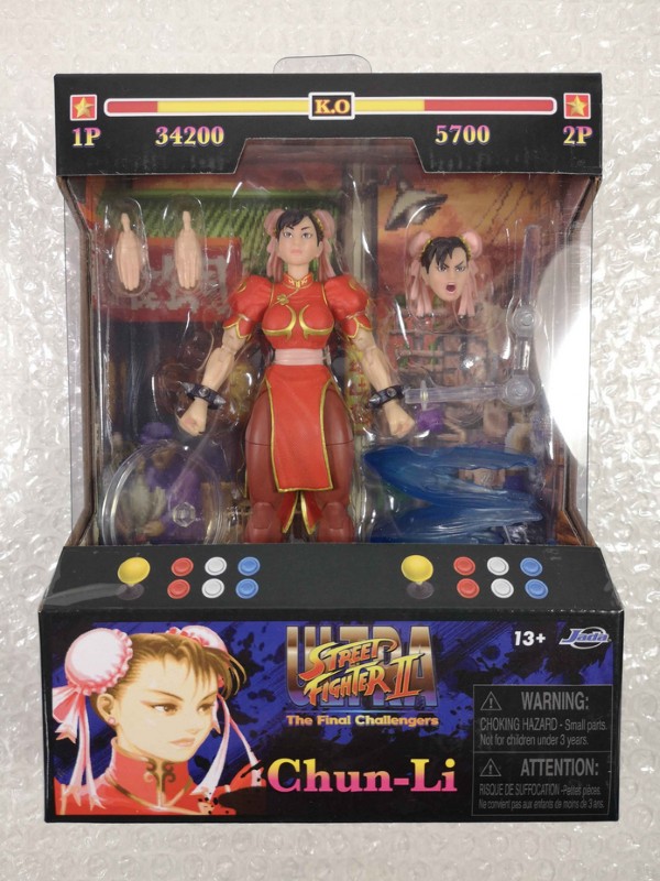 Figurine de collection Chun-Li Ultra Street Fighter II édition rouge EU