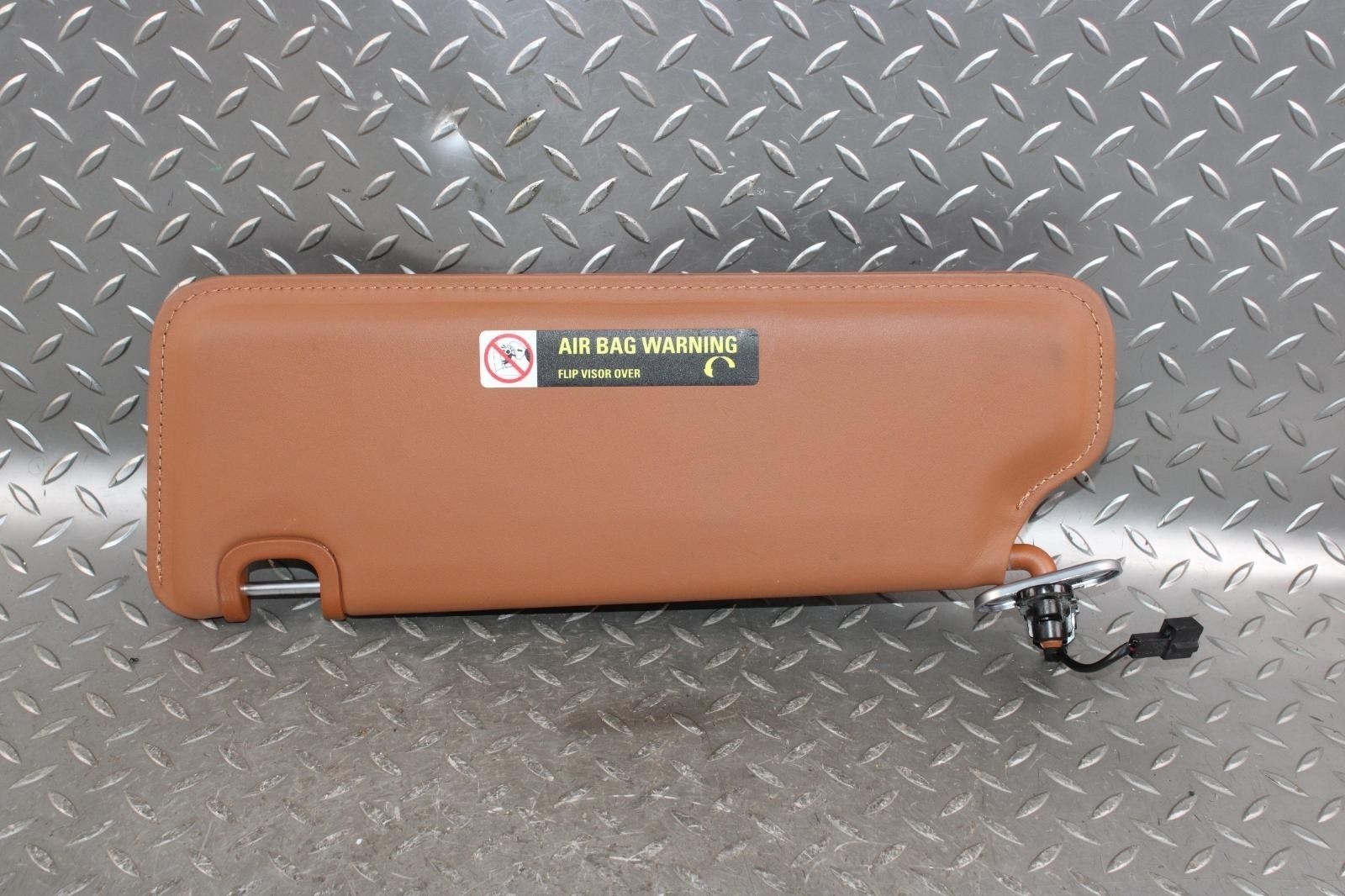 13-18 Flying Spur Brown Overhead Roof Passenger Right RH Sunvisor OEM OE WTY
