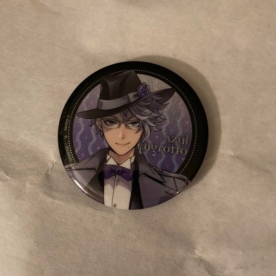 Disney Twisted Wonderland Azul Ashengrotto Bandai Capsule Anime Can Badge Pin #2
