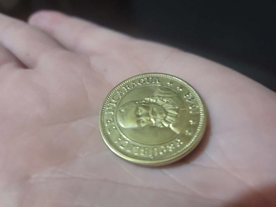 1943 NICARAGUA 25 CENTAVOS - AU  - Image 3 of 4