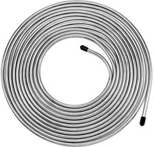 3/16 Brake Line - 25 Ft Zinc Coated Professional Brake Tube 2026 New , Roll 25 F