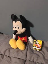 New Disney Mickey Mouse 90 Years Kohls Cares 14" Plush Stuffed Toy NWT