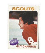 1975-76 O-Pee-Chee #32 Guy Charron VG