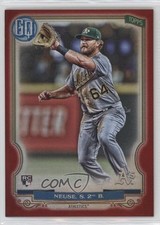 2020 Topps Gypsy Queen Red 8/10 Sheldon Neuse #217 0i1b