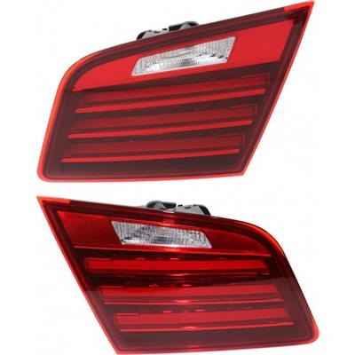 For BMW 5 Series Sedan/Active Hybrid Tail Light 2014 2015 2016 Pair Inner DOT