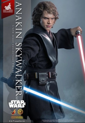 VERSIEGELT BRANDNEU HOT TOYS ANAKIN SKYWALKER ARTISAN EDITION DX34AE LE 3000