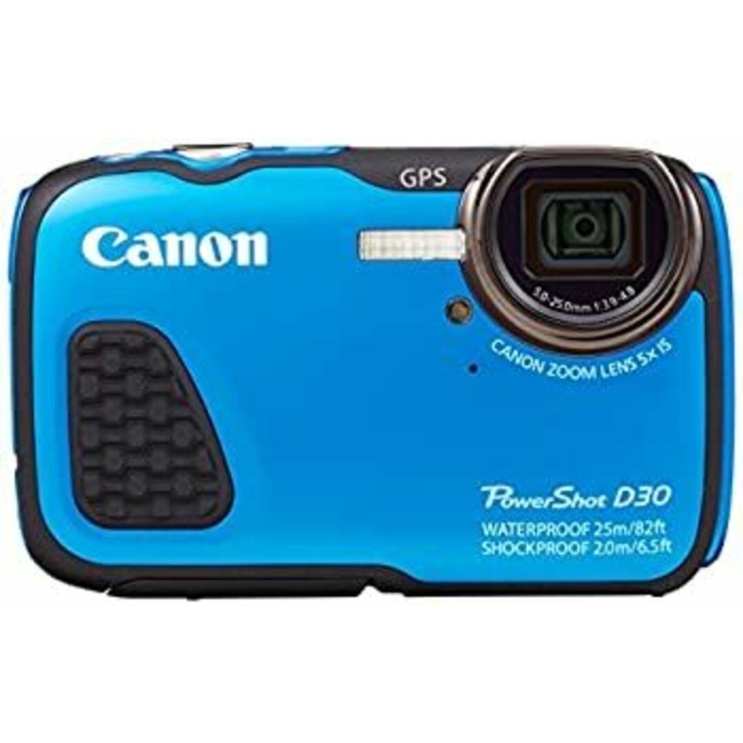 Canon PowerShot D30 Digital Camera Blue with 5x Optical Zoom