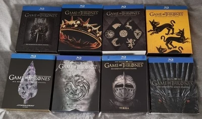 Game of Thrones Staffel 1-8 / Blu-ray / Jede Staffel im Pappschuber - Bild 1 von 4