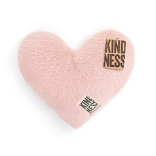 Demdaco Heart Shaped Pale Rose Weighted Plush...
